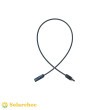 Allonge 1m câble solaire photovoltaïque 4mm² noir MC4 montés 