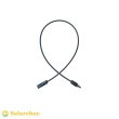 Allonge 2 m câble solaire photovoltaïque 4mm² noir MC4 montés 