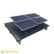 Support de fixation toiture bac acier POWER montage paysage