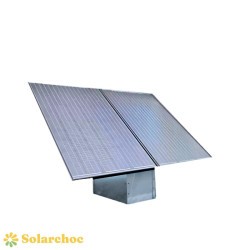 SUNBAZ support au sol à lester pour 2 panneaux solaires portrait 35° 