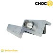 Clame / bride de fin de rail CHOCFIX pour panneaux solaires épaisseur 30 mm 