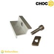 Clame / bride de fin de rail CHOCFIX pour panneaux solaires épaisseur 30 mm 
