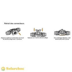 Outil de déconnexion du connecteur AC HYPONTECH HMS 1600/2000 AC Bus port DisconnectorTool 
