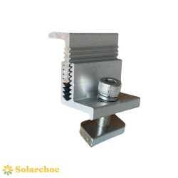 Clame / bride de fin de rail ajustable pour SUNBAZ 