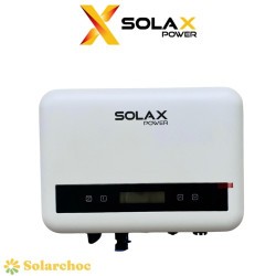 Kit solaire 3000W 6 panneaux solaires DMEGC 500W + 1 onduleur SOLAX X1 MINI 3.0 monophasé Autoconsommation réseau Toucan [produc