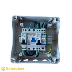 Coffret AC 7.5 kW monophasé Type B (C40) TECHNIDEAL TECHNIDEAL 3 - Solarchoc 