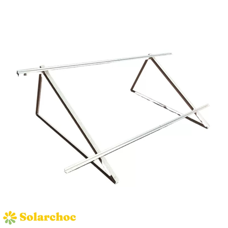 Fixation 18 panneaux gamme POWER avec équerres 1410mm [product.brand] 1 - Solarchoc 