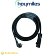 Câble secteur 20 mètres (2,5mm² - fiche prise 2P+T) FLEX pour micro onduleur HOYMILES HMS [product.brand] 2 - Solarchoc 