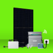 Kit solaire 2000W 4 panneaux DMEGC 500W + 2 micro-onduleurs SOLAX + Pack Batterie ZENDURE Réseau Autoconsommation St Barth
