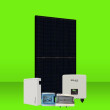 Kit solaire 4000W 8 panneaux DMEGC 500W + 1 onduleur Hybride 6000W SOLAX X1 G4 + batterie Autoconsommation réseau Crète