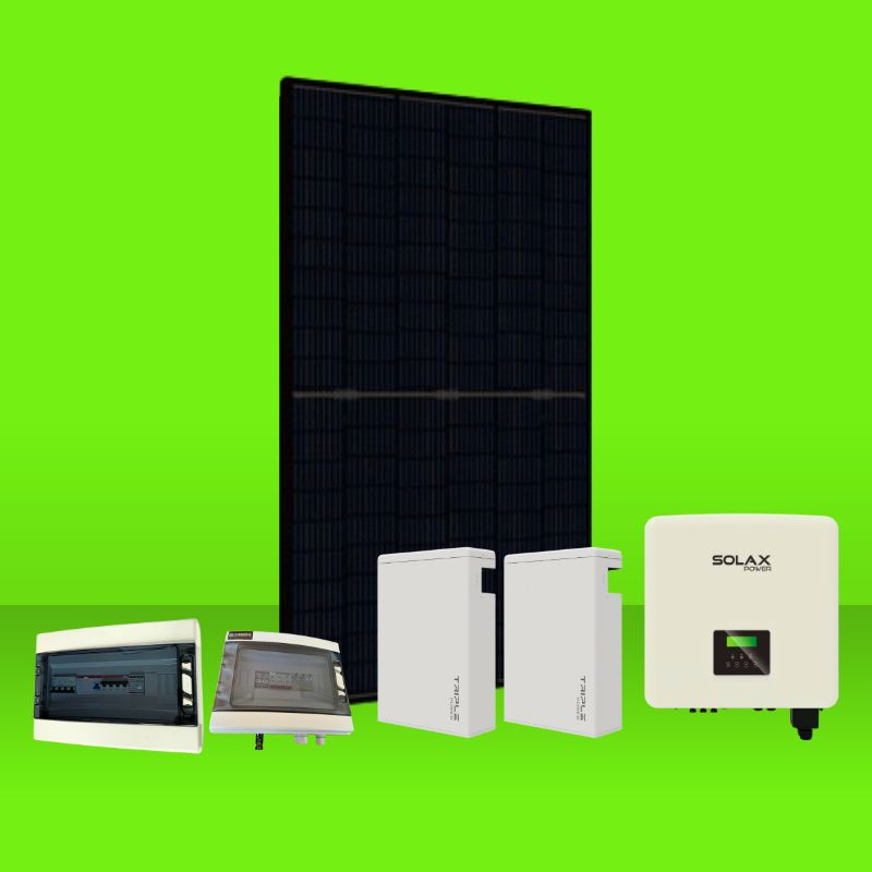 Kit solaire 300 W avec régulateur de charge MPPT 20 A et batteries AGM 220 Ah