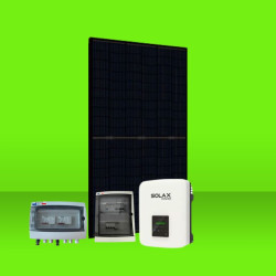 Kit solaire 6160W 16 panneaux JOLYWOOD 385W + 1 onduleur SOLAX X3 MIC 6.0T Autoconsommation réseau Java [product.brand] 4 - Sola