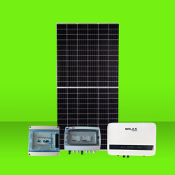 Kit solaire 6160W 16 panneaux solaires JOLYWOOD 385W + 1 onduleur SOLAX X1 BOOST 6.0 monophasé Autoconsommation réseau Cormoran 
