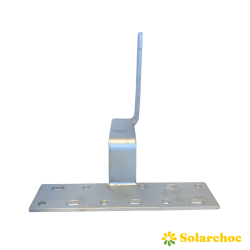 Platine POWER crochet de fixation pour panneaux solaires sur toiture tuile (inversé)