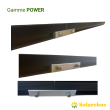 Jonction de rail pour support de fixation POWER pour panneaux solaires