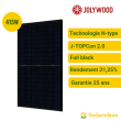 Panneau solaire JOLYWOOD 415W Full black Ntype  JW-HT108N 415
