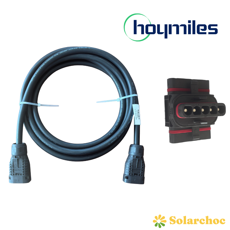 Câble de liaison 5G2.5 MIT HOYMILES T5-CC-EN25-460 + T de jonction T5-TC