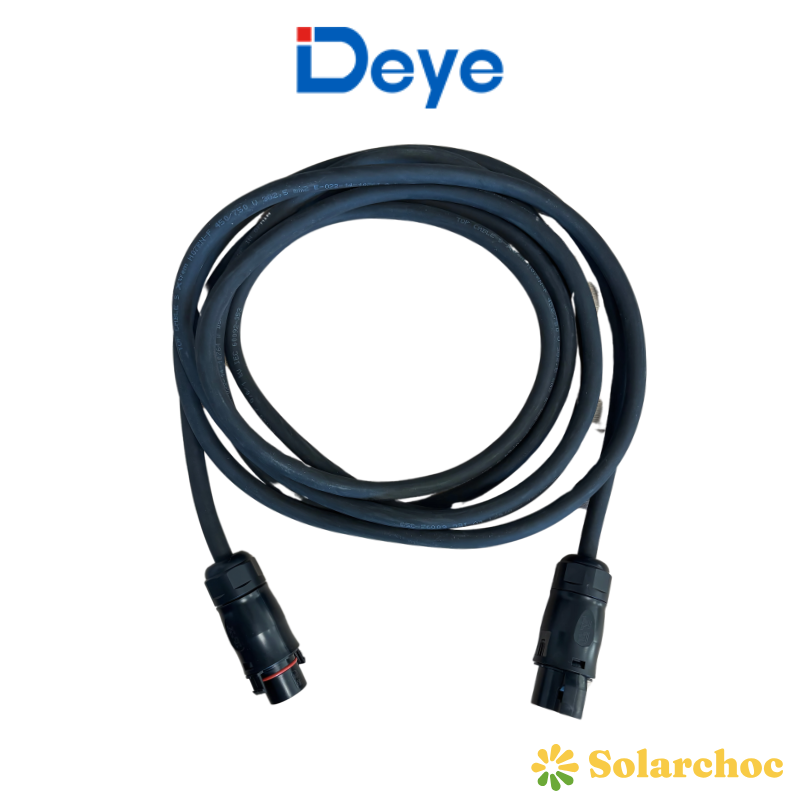 Câble de liaison 3m pour micro onduleur DEYE 2.5mm2