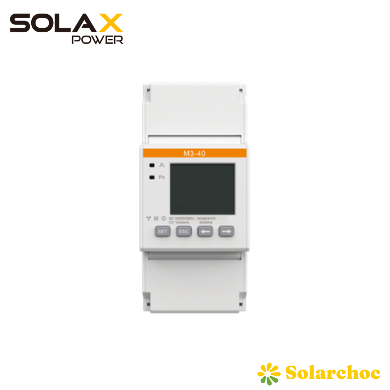 Compteur analyseur DTSU SOLAX M3-40 Triphasé