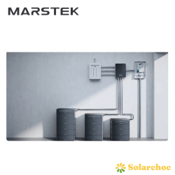 Pack 2,56kWh Batterie Plug and Play MARSTEK VENUS D + Onduleur MARSTEK 6 - Solarchoc 
