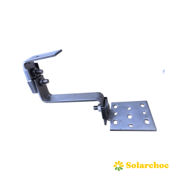 Platine crochet de fixation double réglage pour panneaux solaires [product.brand] 2 - Solarchoc 