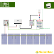 Schéma connexion Kit solaire 3080W Calas onduleur SOLAX