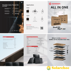 Kit solaire balcon flexible SOSSEN 800W Plug&Play Autoconsommation 4 panneaux 200W + 1 micro onduleur Gili [product.brand] 5 - S