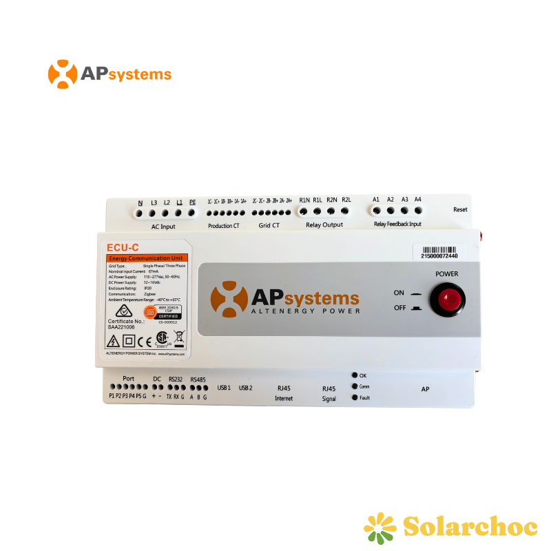 Module de communication APS ECU-C Zigbee multi avec 2 tores de mesure