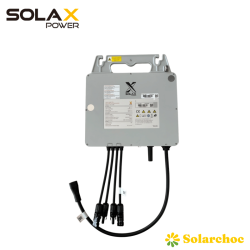 Kit solaire plug and play 1030W 2 panneaux MAYSUN 515W + 1 micro onduleur SOLAX 1000W Wifi intégré X1 Autoconsommation Santorin 