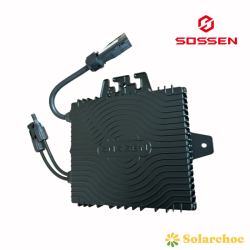 Micro-onduleur SOSSEN 500W prêt à brancher WiFi & Bluetooth intégrés IP67 SOSSEN 2 - Solarchoc 