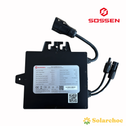 Micro-onduleur SOSSEN 500W prêt à brancher WiFi & Bluetooth intégrés IP67 SOSSEN 5 - Solarchoc 