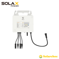Kit solaire plug and play 810W 2 panneaux JOLYWOOD 405W + 1 micro onduleur SOLAX 800W Wifi intégré X1 + Support Curaçao [product
