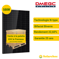 Palette Complète De 30 Panneaux Solaires PNI Green House 370W - Neuf
