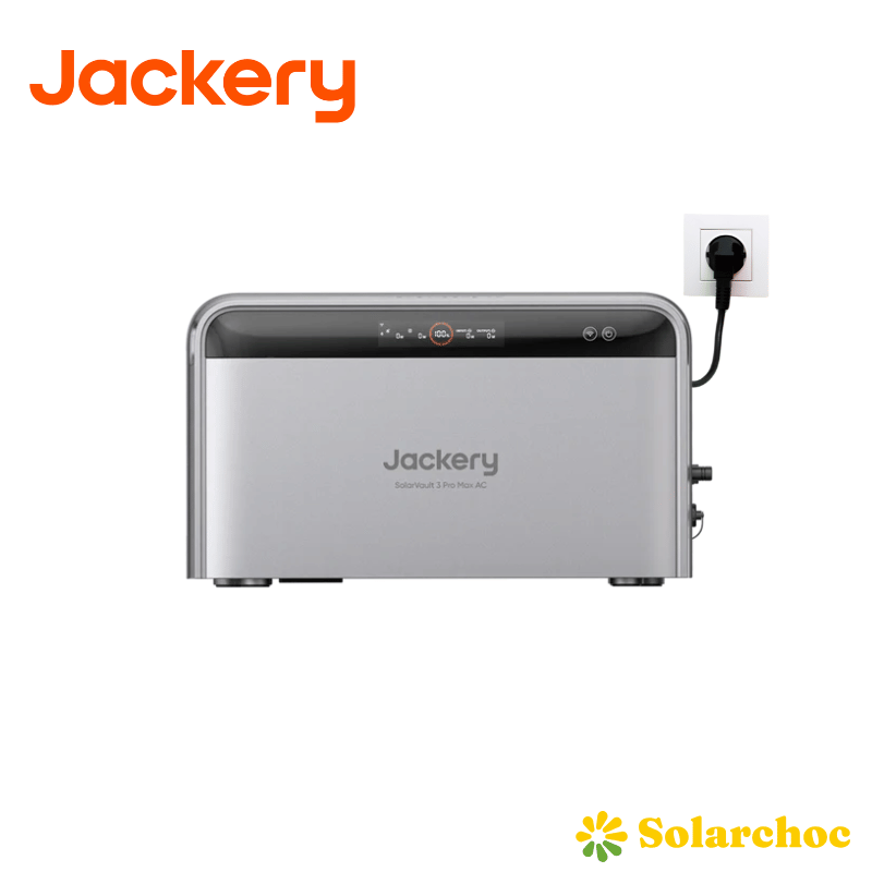 Batterie Plug and Play 2,52 kWh JACKERY SolarVault 3 Pro Max AC