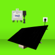 Kit solaire plug and play 1030W 2 panneaux MAYSUN 515W + 1 micro onduleur SOLAX 1000W Wifi intégré X1 Autoconsommation Santorin 