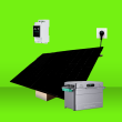 Kit solaire plug and play 1000W 2 panneaux DMEGC 500W + Solarflow 800 plus + Support TahiTITI