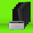 Pack 2,52kWh Batterie Plug and Play JACKERY SolarVault 3 Pro + 4 panneaux DMEGC 500W
