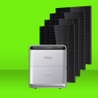 Pack 5,04kWh Batterie Plug and Play JACKERY SolarVault 3 Pro Max + 1 batterie BP2500 + 4 panneaux DMEGC 500W