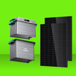 Pack 3,84kWh SolarFlow 800 PLUS ZENDURE + 1 batterie AB2000X + 2 Panneaux DMEGC 500W