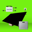 Kits solaires Plug&Play 2x1000W 4 panneaux solaires DMEGC 500W + 2 Micro-onduleurs + Batterie ZENDURE Autoconsommation Raja [pro