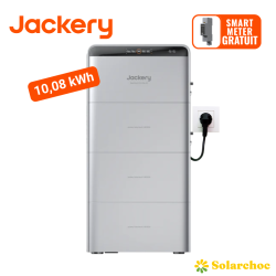 Pack 10,08kWh Batterie Plug and Play JACKERY SolarVault 3 Pro Max AC + 3 batteries BP2500