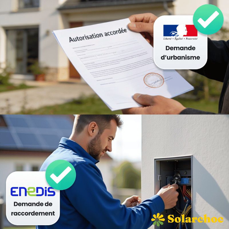Pack duo Autorisation d'urbanisme + Demande de raccordement