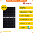 Panneau solaire JOLYWOOD 385W Silver Ntype Bifacial JW-HD120N 385W