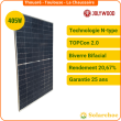 Panneau solaire JOLYWOOD 405W Gris silver Bifacial Biverre N-type HD108N-405W