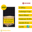 Lot de 36 Panneaux solaires JOLYWOOD 385W Silver Ntype Bifacial JW-HD120N 385W