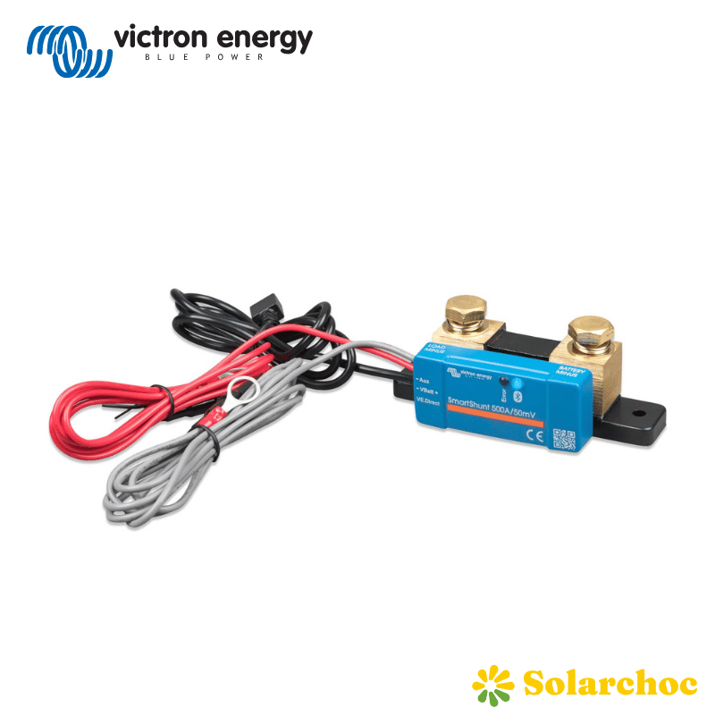 Moniteur de batterie Victron SmartShunt 500A / 50mV Bluetooth