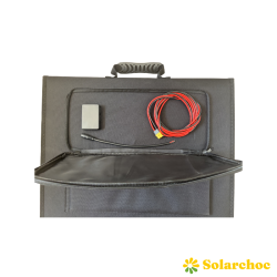 Valise solaire pliable 100W – Panneau solaire portable 3 volets