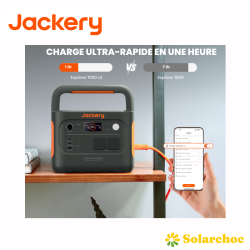 Jackery Explorer 1000 V2 - Station électrique portable 1070Wh 1500W