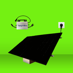 Kits solaires Plug & Play  2x1030W 4 panneaux DMEGC 515W + 2 micro-onduleurs HOYMILES 1000W