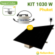 Kit solaire Plug&Play 1030W 2 panneaux DMEGC 515W + 1micro onduleur HOYMILES 1000W wifi intégré Autoconsommation Phuket